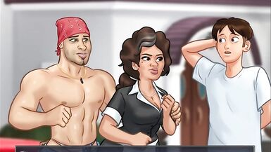 Summertime Saga Cap 79 - The Hospital Receptionist Gives Me A Blowjob - 3 image