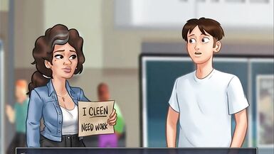 Summertime Saga Cap 79 - The Hospital Receptionist Gives Me A Blowjob - 4 image