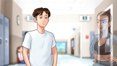 Summertime Saga Cap 79 - The Hospital Receptionist Gives Me A Blowjob