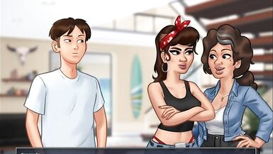 Summertime Saga Cap 80 - Baiser la MILF mature de la femme de chambre - 2 image