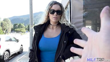 MilfTrip Big Tit Blonde MILF Kenzie Taylor Fucked With Cum Shower - 2 image
