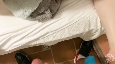 BrazenPussy The masseur fucked his wife in a Spanish hotel doggystyle. - 9 image