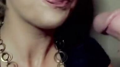 Hot Blowjob with cumshot - 4 image