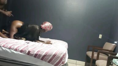 Swollen Big Ebony Butt and Pussy Fucking Later - 11 image