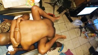 Big Plump Tit Ebony Lets Us Have Our Way on Her Pussy - 15 image