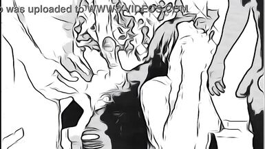 sisters sucking dick in the cartoon - 8 image