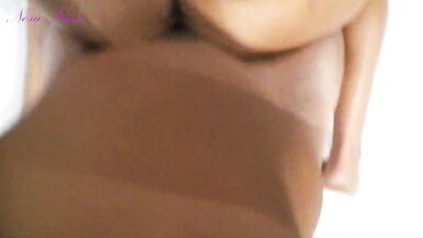 beurette arabe française avec un gros cul suce et se fait baiser, vrai amateur homemade - 15 image