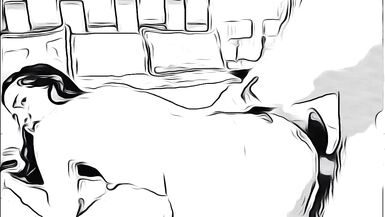 homem a ter sexo com mulher casada sem o marido saber em banda desenhada - 12 image