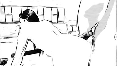homem a ter sexo com mulher casada sem o marido saber em banda desenhada - 2 image