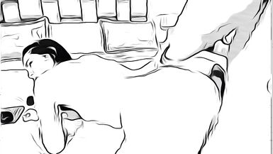 homem a ter sexo com mulher casada sem o marido saber em banda desenhada - 6 image