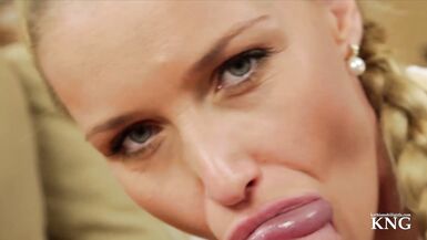 Kathia's SMOKY HOT BLOWJOB on BIG COCK! MILK YOU OUT! - 8 image