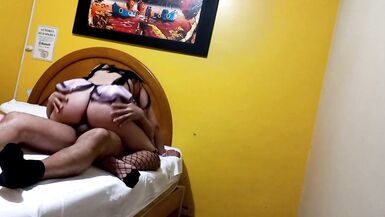 Beautiful maid with the body of a goddess fucking intensely to lower the heat - 15 image