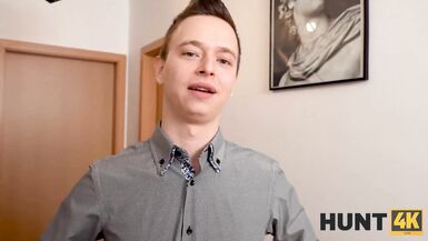 HUNT4K. Man enjoys unplanned sex with his buddys new ginger girlfriend - 5 image