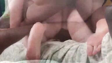 Slobbering on BBC so he can drill me, while my husband films in my art studio!!! - 9 image