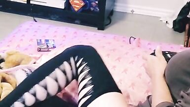 Fuck me while I play?! See the rest on my OF. - 4 image