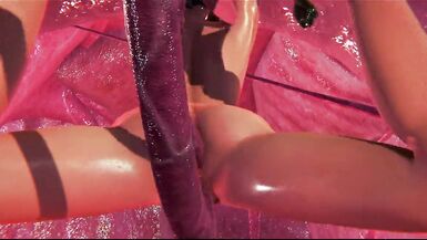 Aerith finds herself fighting a tentacle monster - 13 image