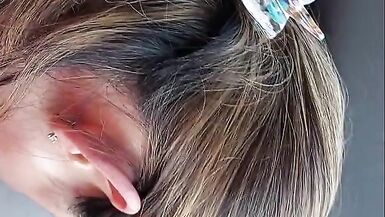 Asian Blowjob Queen Public Car Blowjob - 3 image