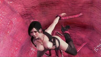 Claire Redfield Fucked by a tentacle monster - 10 image