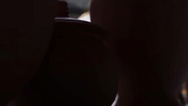 Baskın Futa nerede metresi MILF Am ve Anal iki köle sikikleri ve içinde CUM - Kadın üzerinde Futanari - 10 image