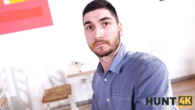 HUNT4K. Tempting girl with sensual body is drilled to help her boyfriend - 3 image