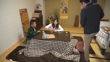 Milf Is Secretly Lusting After A Man That's Not Her Husband Playing With Herself Under The Table - 4 - 3 image