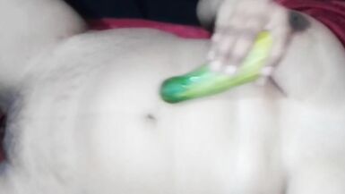 Pakistani bhabhi use cucumber and cuming part 1 - 10 image