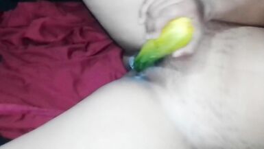 Pakistani bhabhi use cucumber and cuming part 1 - 11 image