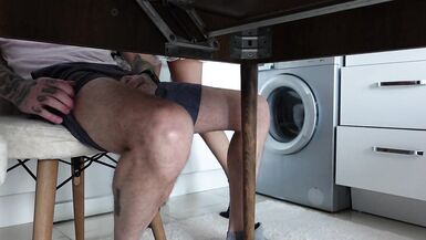 As soon as the wife left the house, he immediately Fucked the Maid in the ASS! - 6 image