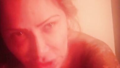 POV MILF SEXY DEAPTHROAT, SQUIRT, ANAL WITH A HUGE COCK