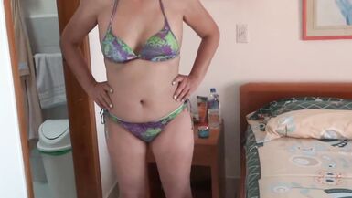 First time my Latin wife cuckolds me on the beach with the hotel owner, she loves the cock - 9 image
