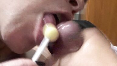 LoranceWimps Cum mouth and face cumpilation - 9 image