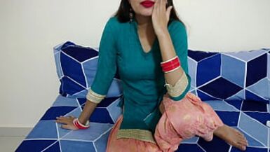 Hot beautiful Milf bhabhi roleplay sex with innocent devar! Indian xxx saarabhabhi6 clear Hindi audio - 1 image