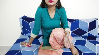 Hot beautiful Milf bhabhi roleplay sex with innocent devar! Indian xxx saarabhabhi6 clear Hindi audio - 6 image