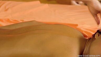 Ebony Sex From Africa giving relaxing and arousing blowjob - 2 image