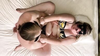 Clothed BBW sex with Sirens Delight and Borr. - 13 image