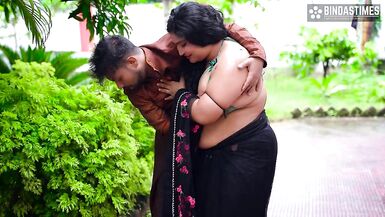 马陆大胸辣妹Bhabhi和大鸡巴DewarJi硬核操（印度语音频）。 - 3 image