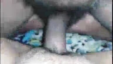 Husband wife at midnight in village