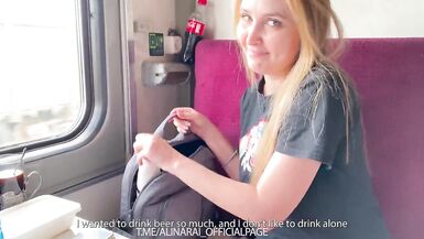 - Her husband is now a cuckold. Picked up a Married beauty and fucked her right on the Train - 4 image