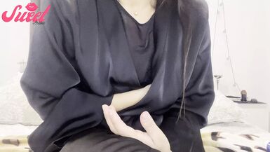 I jerk off my big clitoris a bit like it's a cock - Jasmine Arabe Porn