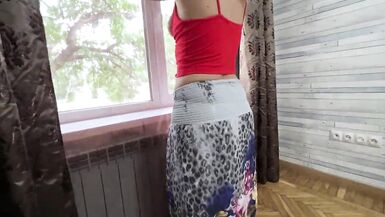 amateur anal slotting of an old ass in a tight anal without lubrication - 3 image