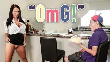 BANGBROS - Juan El Caballo Loco Gets Himself A Hot MILF (Reagan Foxx) For His Birthday - 1 image