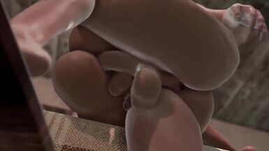 Country Dickgirl Milf folla Teen Dickgirl en Anal - Animated Futa on Futa - 12 image