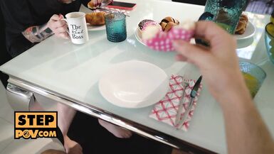 POV - Busty stepmom Kayla Green rides your hard dick - 4 image