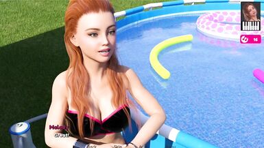 Melody #5 Swiming in our back yard - Sophia got a new Chearleading outfit - 9 image