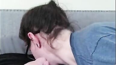 Deepthroat Cumshot Compilation - 2 image