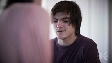 Lonely Aunty Seduced her Step Son for Busty Sex