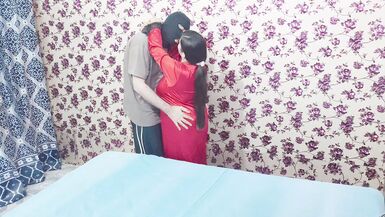 Stepbrother caught his stepsister watching a dirty movie and had sex with her - 1 image