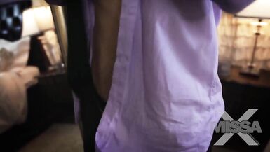 Horny Desperate Tight Pussy Maid Mom Fucked By Owner - 4 image