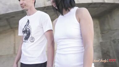 Tante Judys XXX - Sexy 41yo MILF Eva fickt ihren Freund nach einem romantischen Spaziergang - 2 image