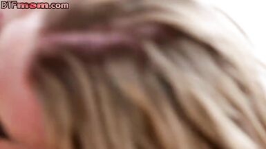 Bigboob MILF deepthroats during missionary and spoon sex - 15 image